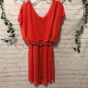 Sleeveless, Flowy Short Dress